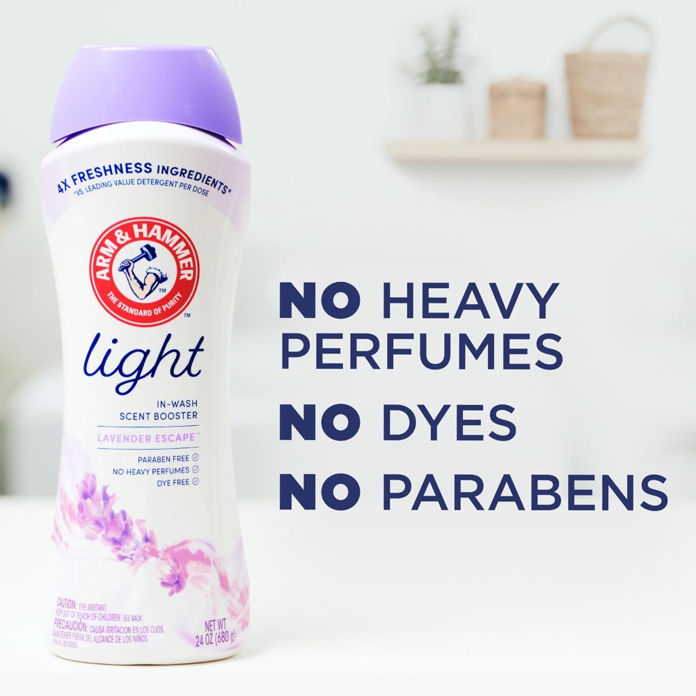 Perfume Fragrance Enhancer - น้ำหอมเพิ่มกลิ่นลาเวนเดอร์สำหรับซักผ้า กลิ่นหอมสดชื่น ไม่มีน้ำหอมเข้มข้น ไม่มีสีสังเคราะห์ ไม่มีพาราเบน ขนาด