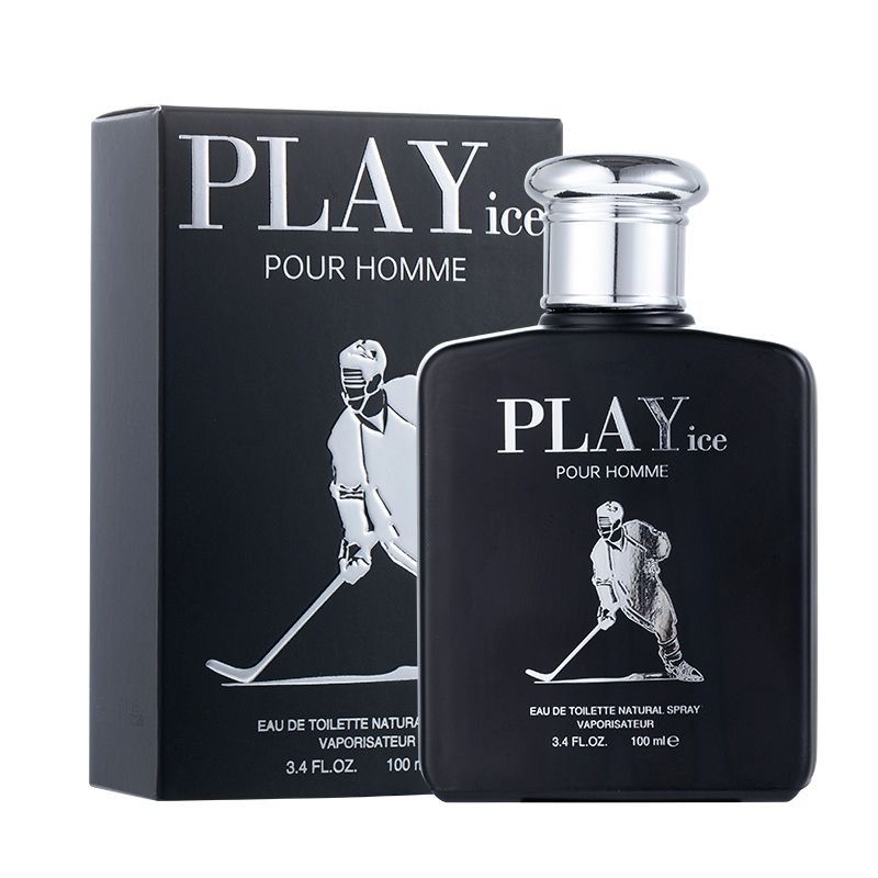 Perfume Long Fragrance - น้ำหอมผู้ชายสไตล์หรูหรา 100 มล. ขวดสีน้ำเงินดำ กลิ่นหอมติดทนนาน กลิ่นโอเชียน