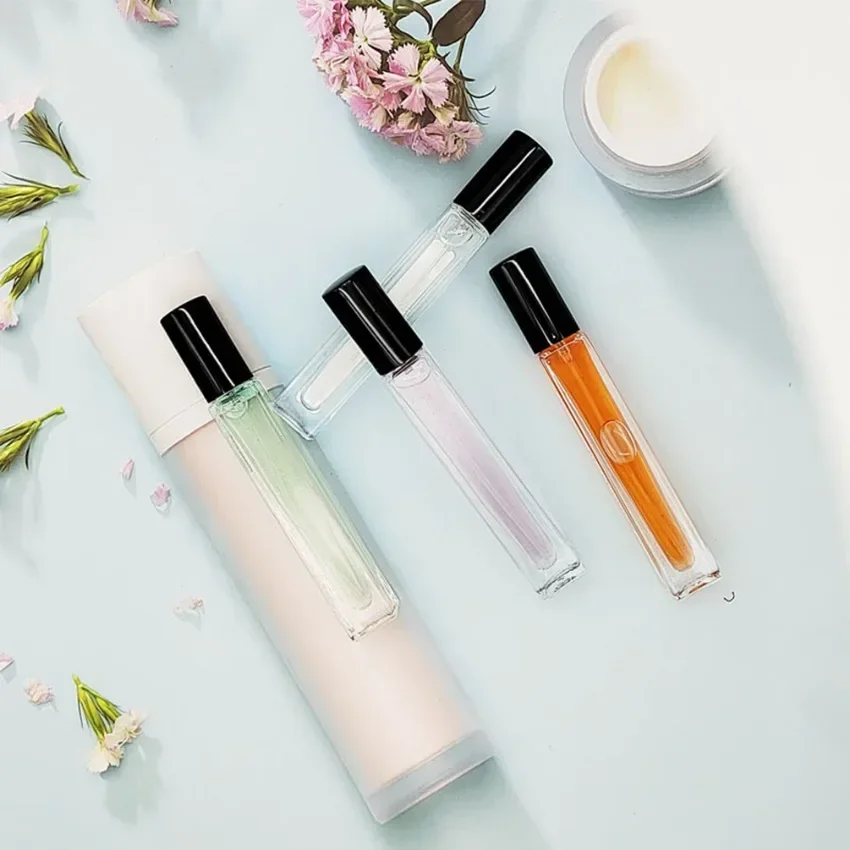 Perfume Fragrance Logo - น้ำหอมขนาดทดลอง 10 มล. ฉลากส่วนตัว หัวฉีดขนาดเล็ก กระจายกลิ่นหอมละมุน