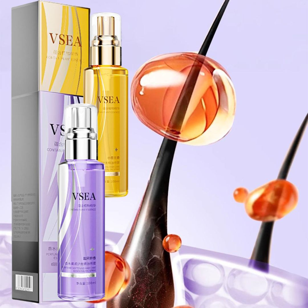 Perfume Fragrance Enhancer - สเปรย์น้ำมันหอมระเหยบำรุงเส้นผม ช่วยลดปัญหาผมแตกปลาย และเพิ่มความยืดหยุ่นให้กับเส้นผม น้ำหอมซ่อมแซมเส้นผม น้ำมันหอมระเหยบำรุงเส้นผม
