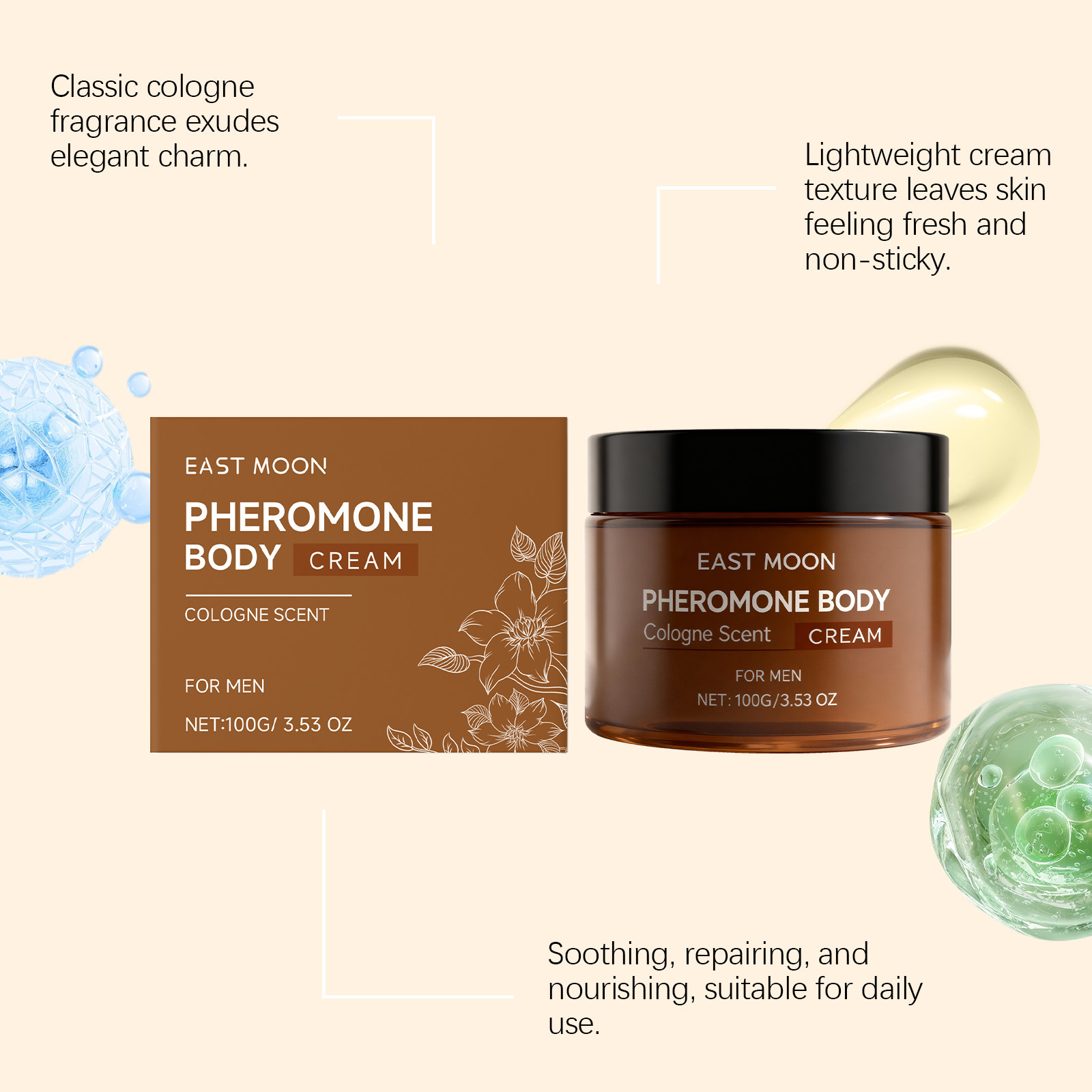 อีสต์มูน เม็น แฟรแกรนซ์ มอยส์เ - Perfume Fragrance Enhancer บทวิจารณ์และราคา