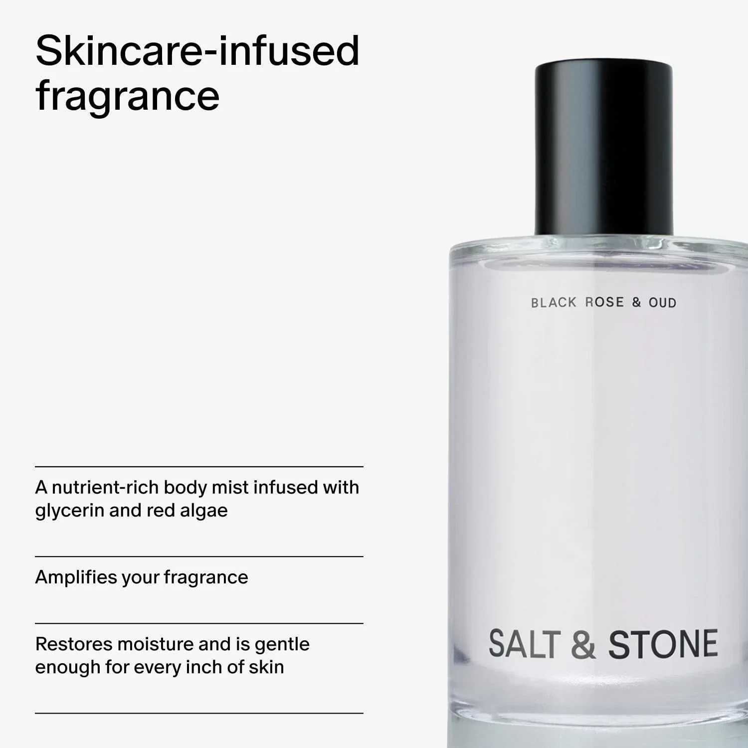 SALT & STONE แบล็คโรส & อู๊ด โ - Perfume Long Fragrance บทวิจารณ์และราคา