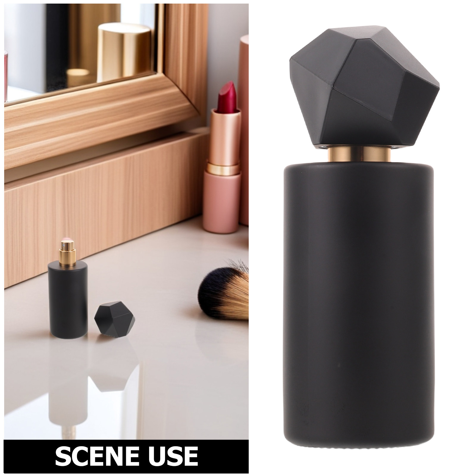 ขวดน้ำหอมแก้วขนาด 100 มล. ดีไซ - Perfume Fragrance Essential Oil บทวิจารณ์และราคา