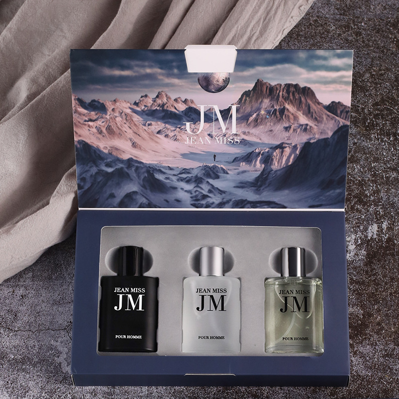 ชุดของขวัญน้ำหอมสำหรับผู้ชาย 3 - Fragrance Perfume Spray บทวิจารณ์และราคา