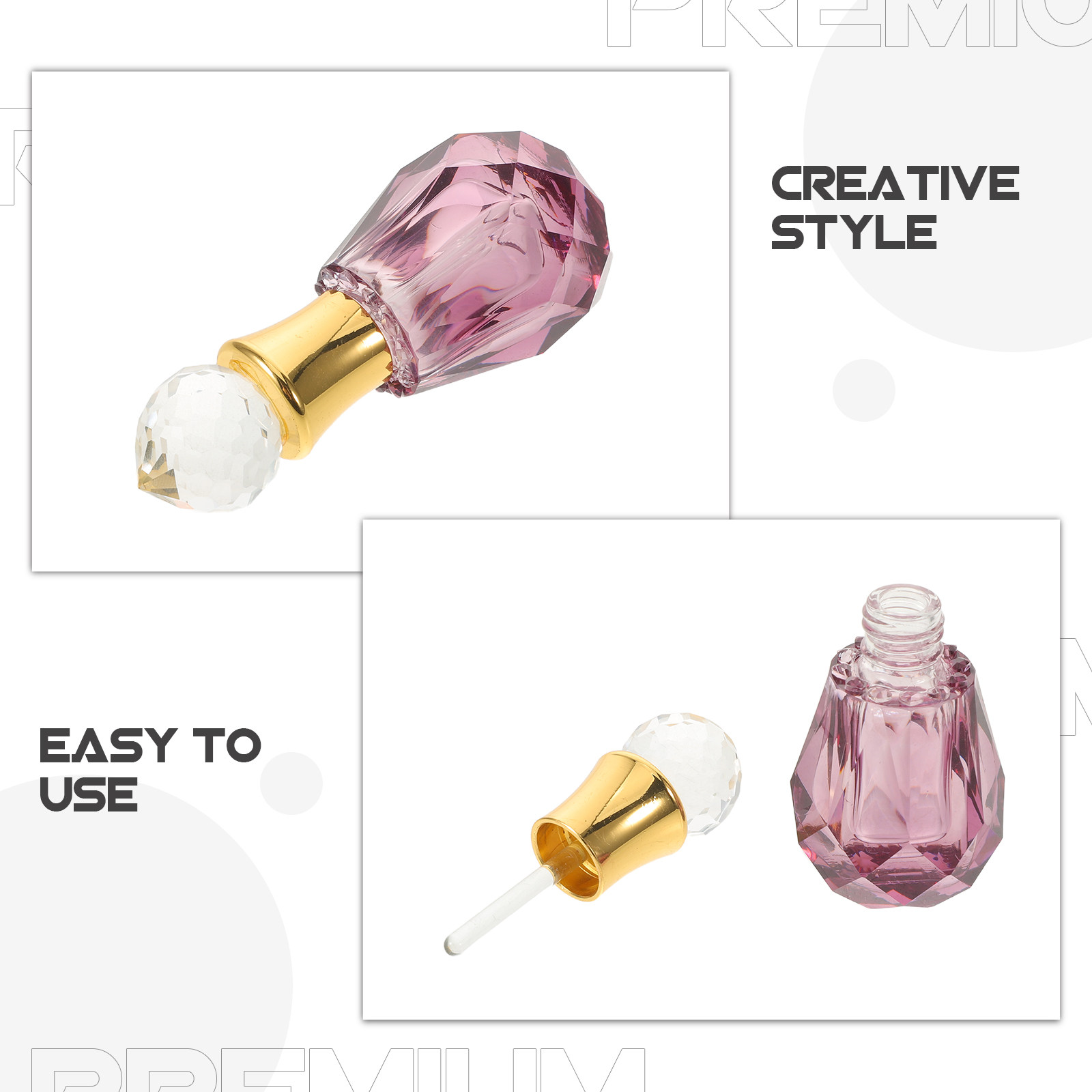 ขวดน้ำหอมเปล่าขนาด 6 มล. พร้อม - Perfume Fragrance Essential Oil บทวิจารณ์และราคา