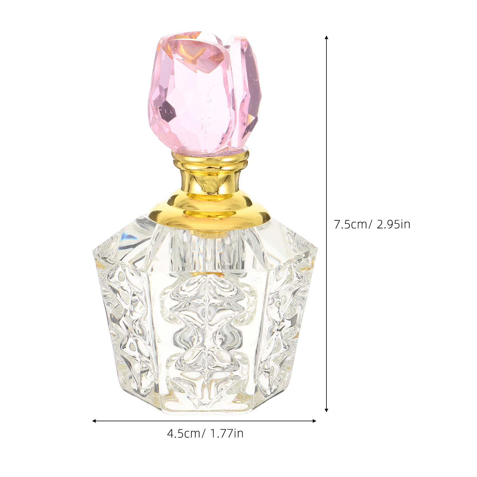 ขวดน้ำหอมคริสตัลเปล่าแบบเติมได - Perfume Fragrance Essential Oil บทวิจารณ์และราคา