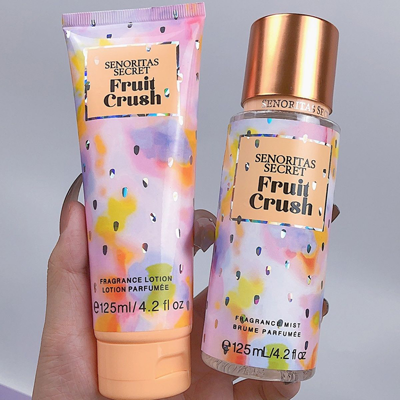 เซ็ตครีมบำรุงผิวกายและสเปรย์น้ - Perfume Fragrance Moisturizer บทวิจารณ์และราคา