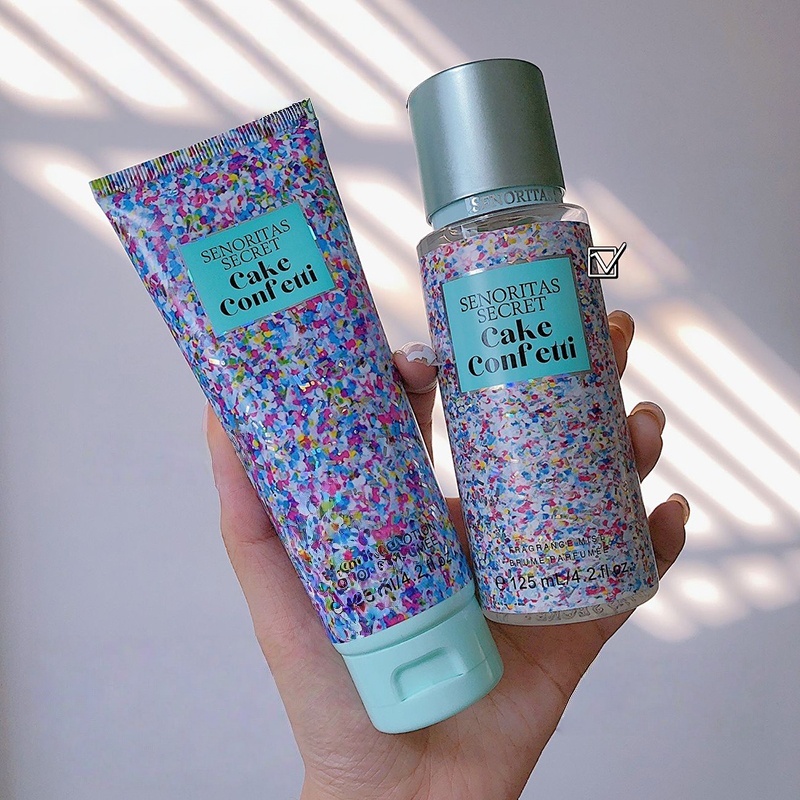 เซ็ตครีมบำรุงผิวกายและสเปรย์น้ - Perfume Fragrance Moisturizer บทวิจารณ์และราคา