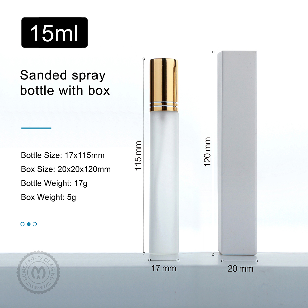 ขวดน้ำหอมแบบฝ้าขนาด 15 มล. จำน - Perfume Fragrance Logo บทวิจารณ์และราคา