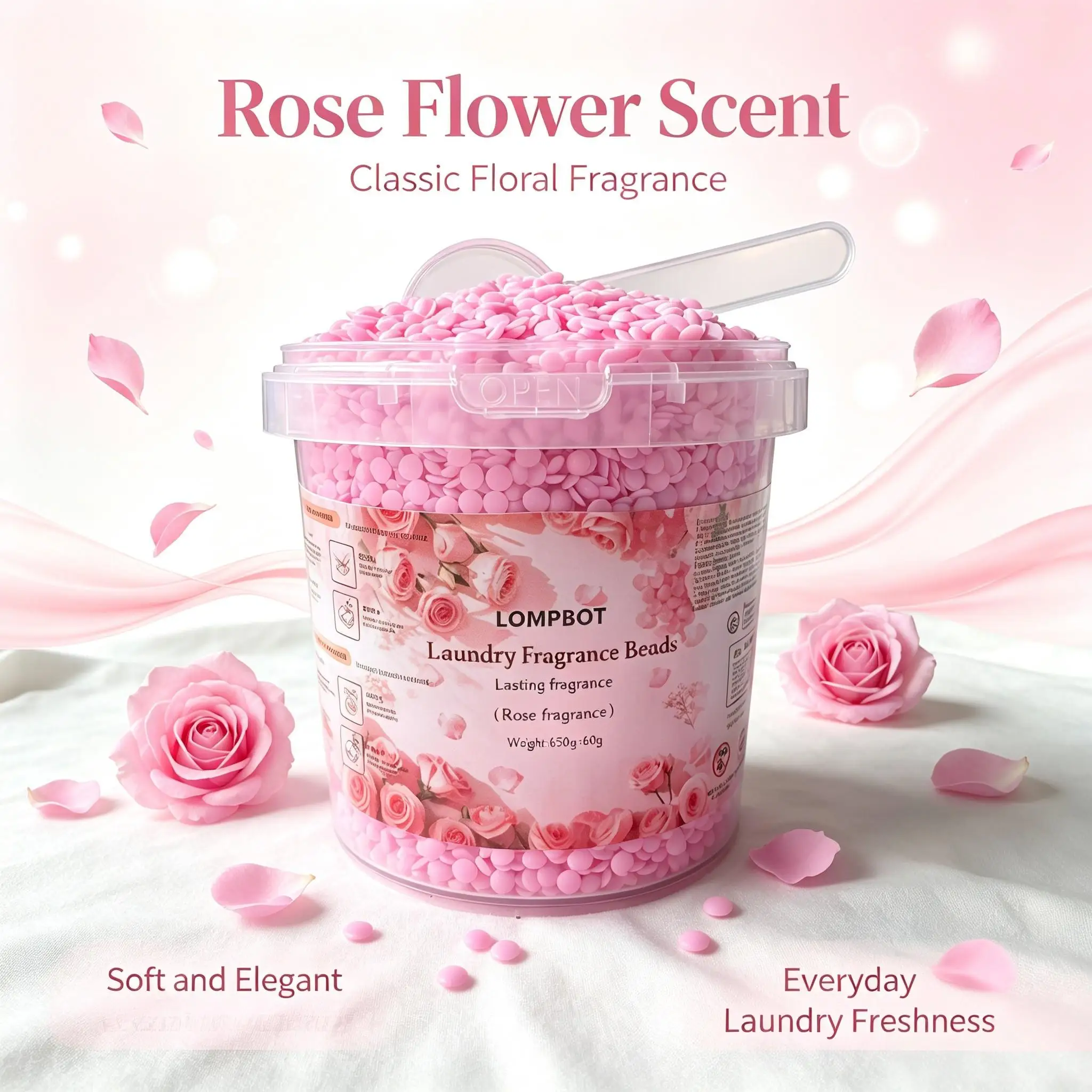 เม็ดน้ำหอมซักผ้าขนาดใหญ่ 800 ก - Perfume Fragrance Powder บทวิจารณ์และราคา