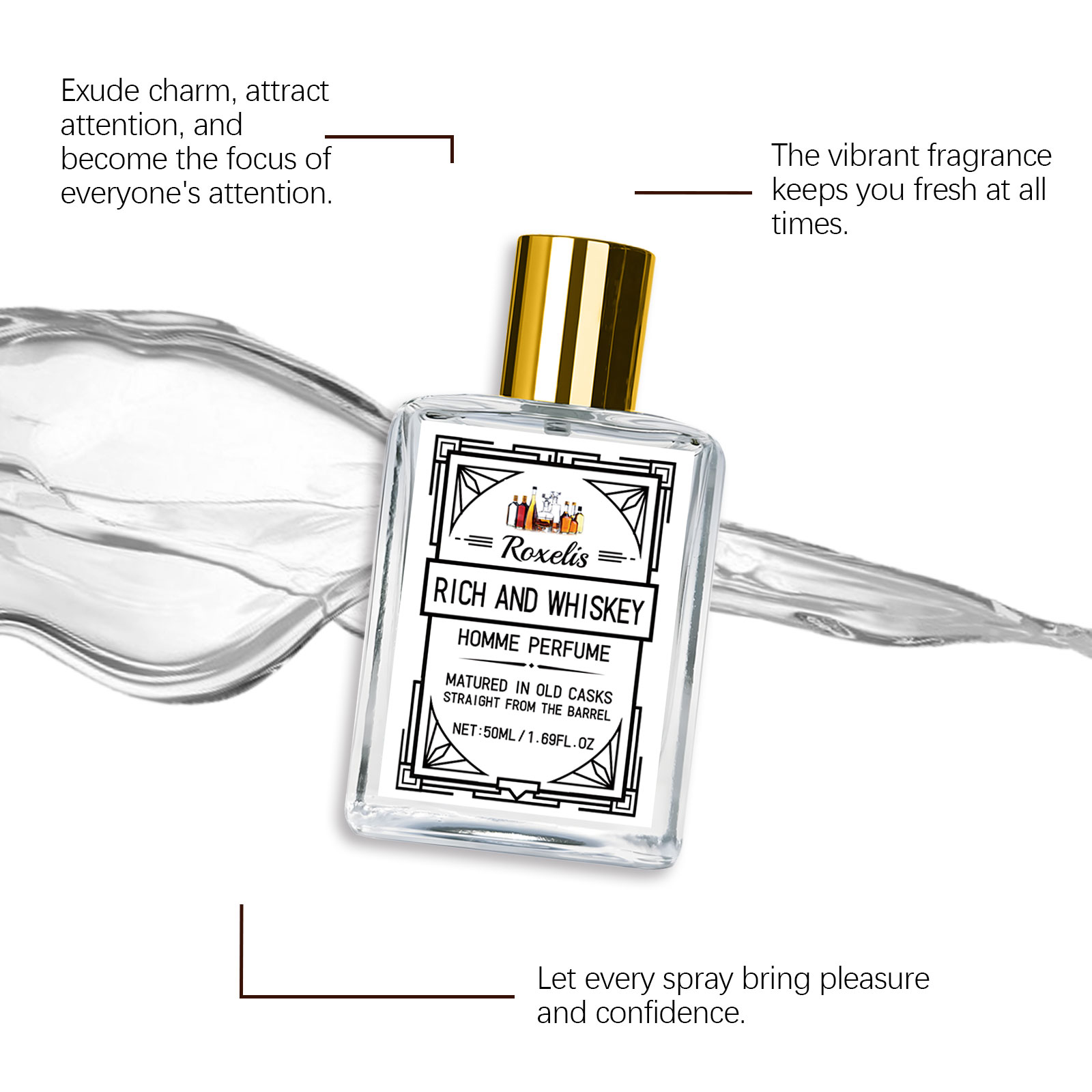 น้ำหอม Roxelis 50 มล. กลิ่น Ch - Perfume Fragrance Vanilla บทวิจารณ์และราคา