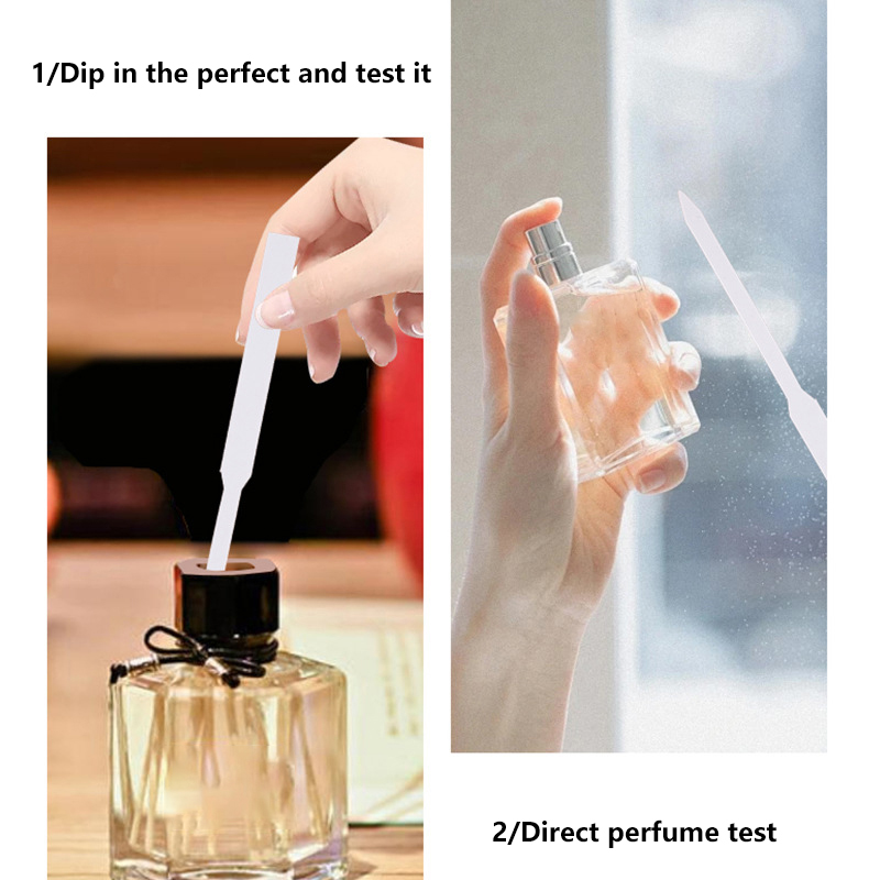 กระดาษทดสอบน้ำหอมอโรมาเธอราพี  - Perfume Fragrance Essential Oil บทวิจารณ์และราคา